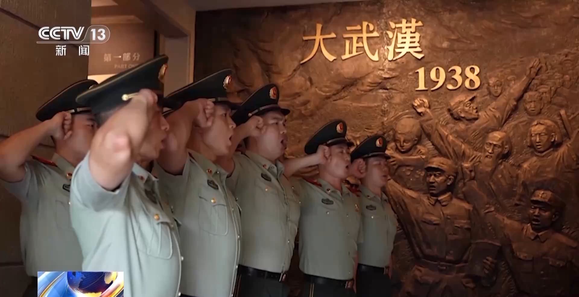 铭记“七七事变”87周年，各部队开展多种活动缅怀革命英烈