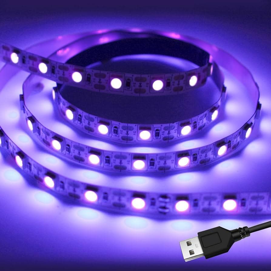 黑光LED灯带：用途、优点及安装指南