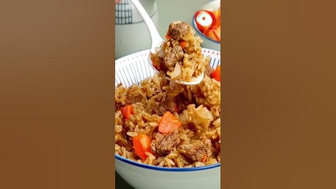 牛肉焖饭的家常做法：鲜嫩美味，简单易学