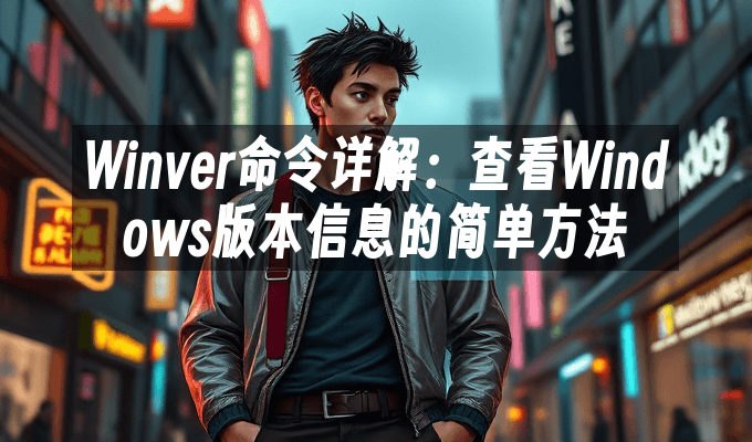 Winver命令详解：查看Windows版本信息的简单方法