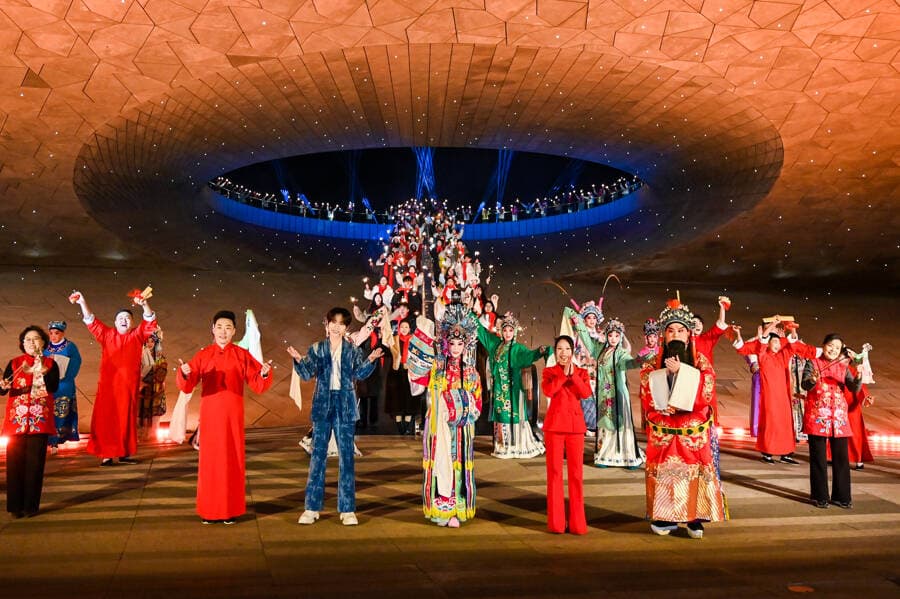 惊喜不断！央视戏曲春晚又见婺剧身影，《断桥》与多剧种共创演《山水情缘》