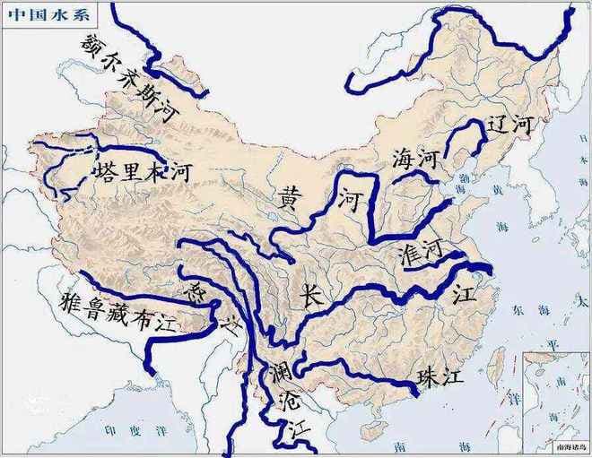 中国没有省区全位于长江或黄河流域？地图一探究竟