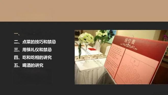 商务礼仪之餐桌礼仪：含座位安排、点菜技巧、用筷礼仪、酒宴礼仪