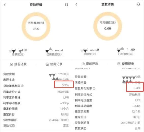 房贷利率下调：商贷和公积金贷款差距一览，含首套二套