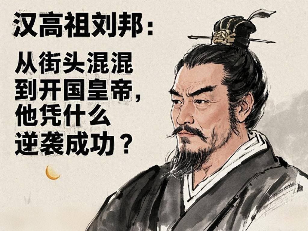 汉高祖刘邦：从“街头混混”到“开国皇帝”，他凭什么逆袭成功？