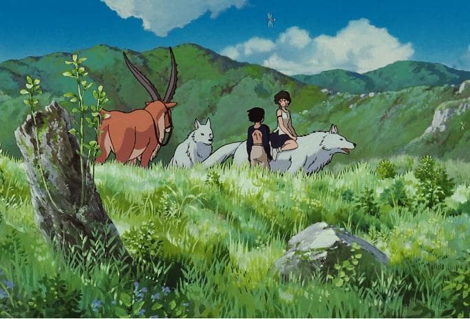 宫崎骏经典力作《幽灵公主》，环保是需要勇气的