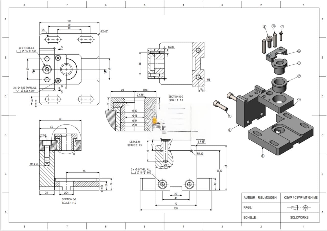 SolidWorks自上而下设计实战：从装配体到零件