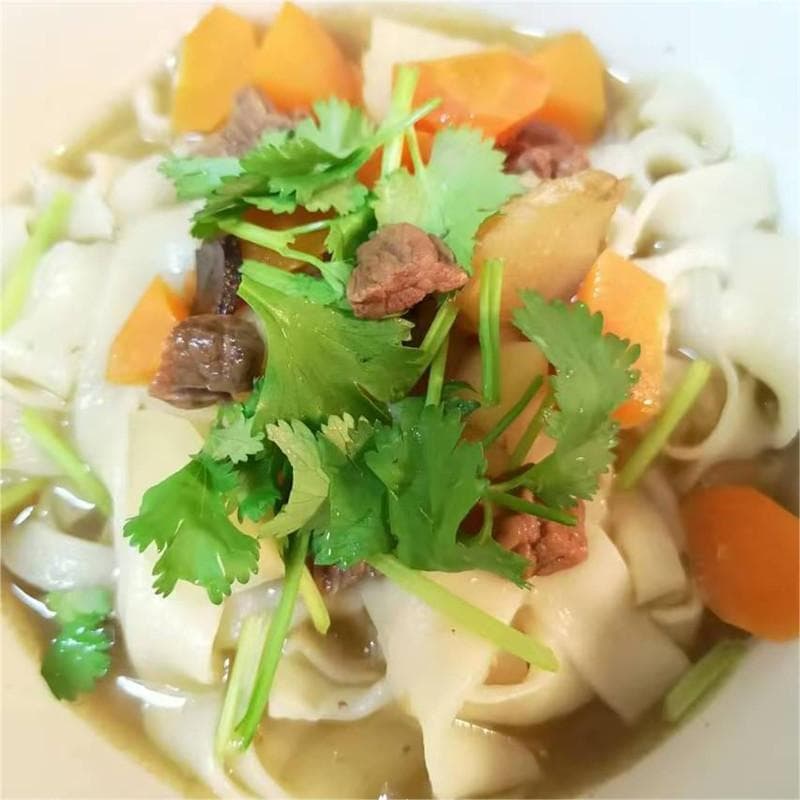 鸡蛋羊肉面