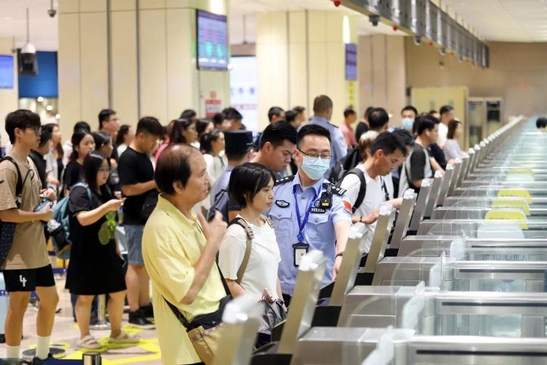 青茂口岸开通3年6800万人次“丝滑”过关