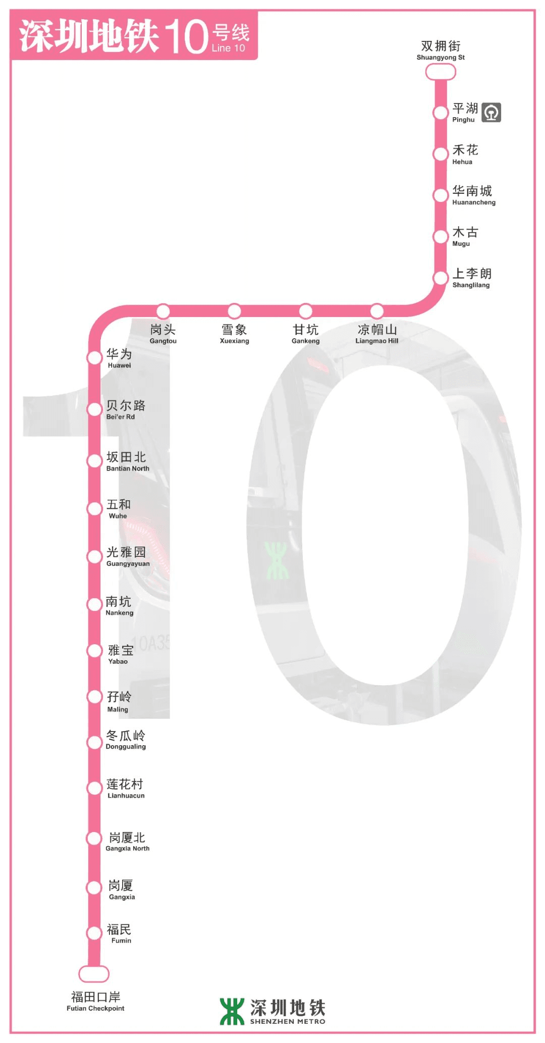 设4站！深圳地铁10号线将延伸至凤岗