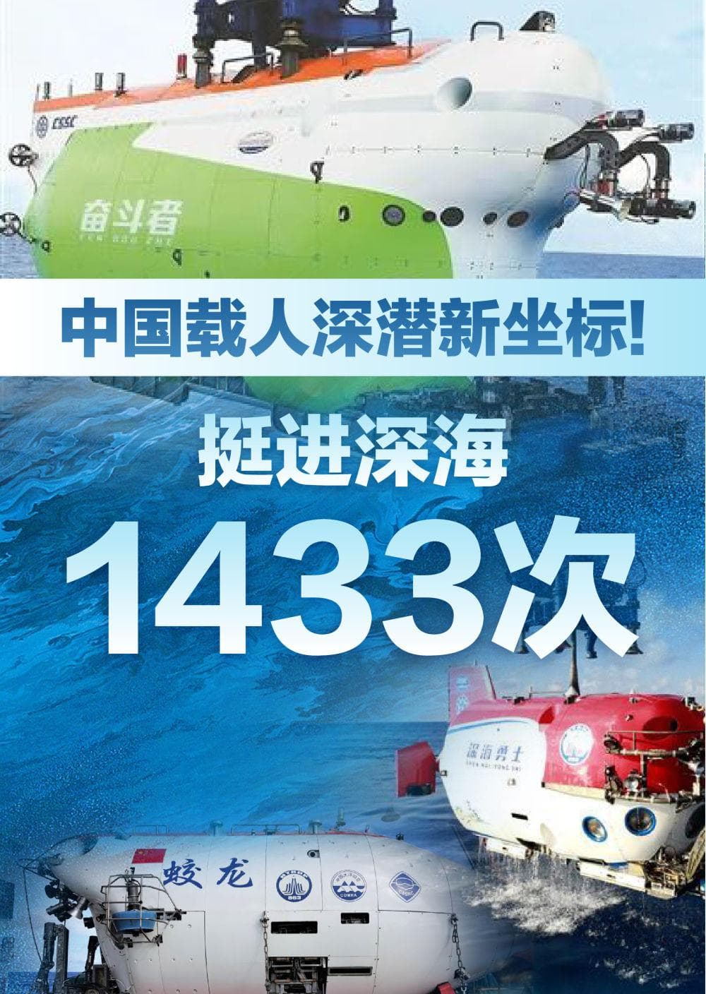 “探索三号”入列，中国载人深潜能力拓展至全海域