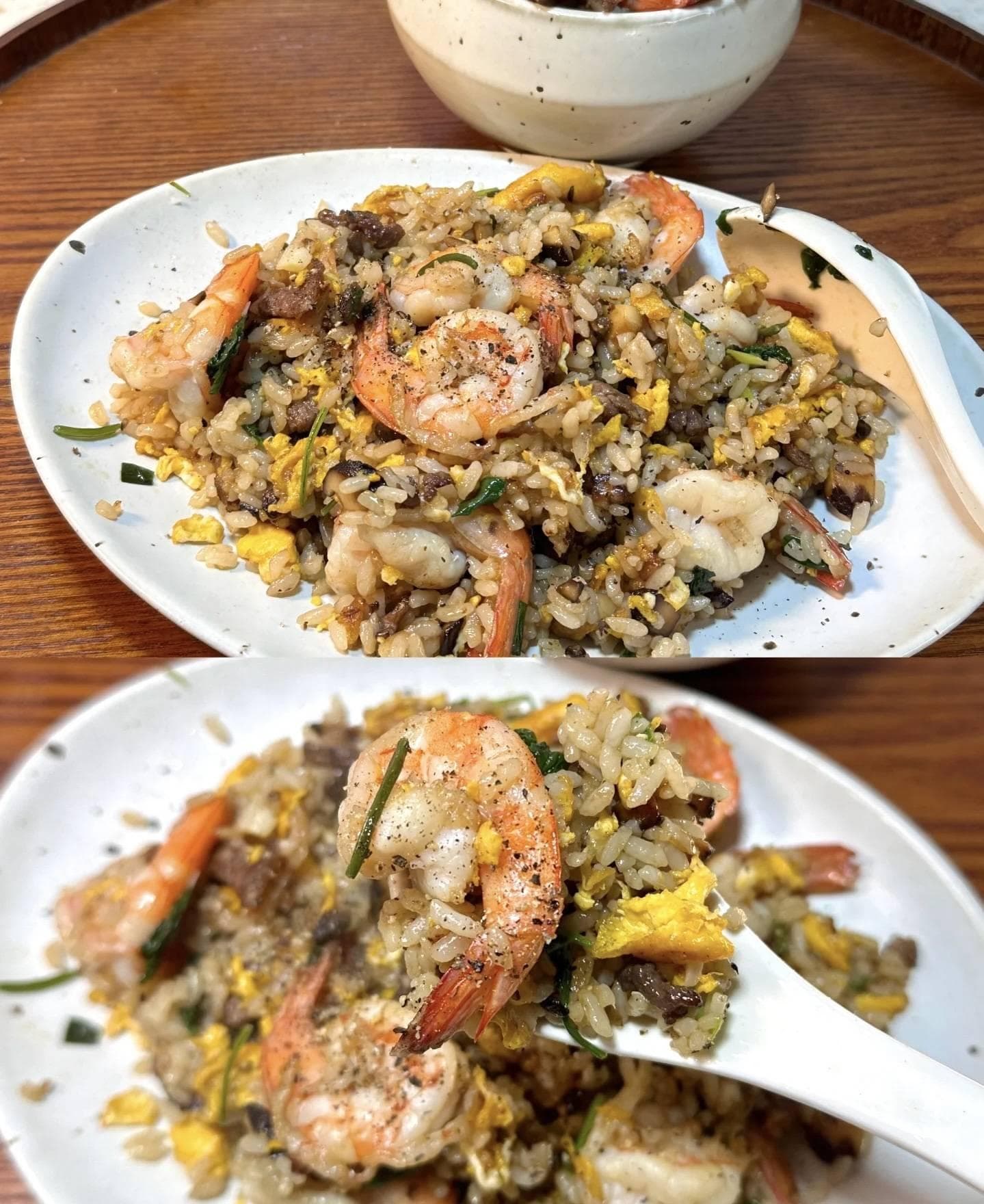 五分钟学会的经典美味：虾肉炒饭的家庭做法