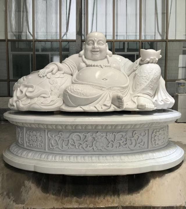 从选材到成品：弥勒佛石雕的制作过程（多图欣赏）