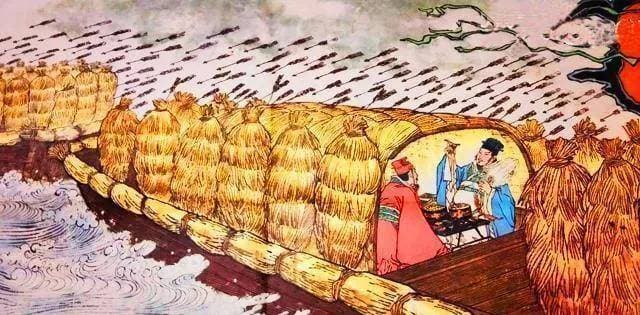 《三国演义》诸葛亮草船借箭的故事，是否在历史真实存在？