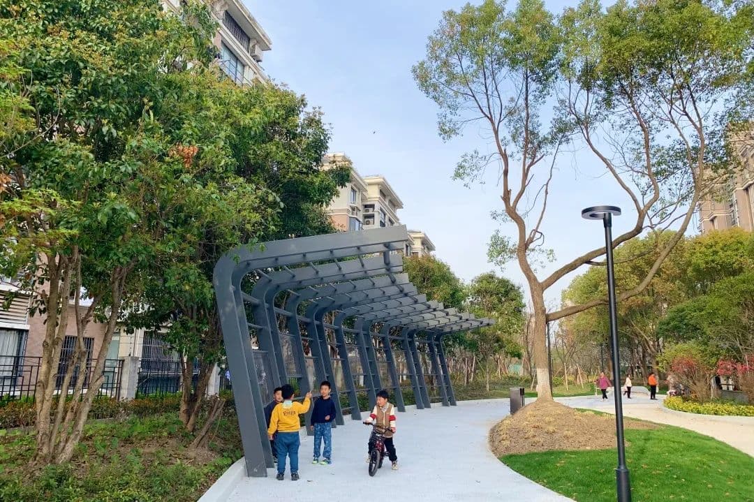奉贤新添4座口袋公园，有你家门口的吗？