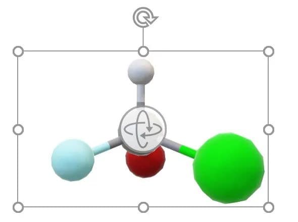 在PPT中插入分子3D模型，让分子动起来