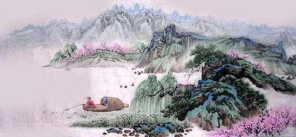 “颠狂柳絮随风去，轻薄桃花逐水流。”--杜甫《漫兴》全诗翻译赏析
