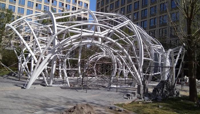 沈阳膜结构建筑：轻盈大跨度，智能绿色新地标