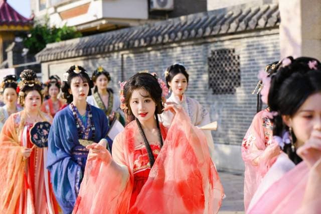 汉服走秀、美人云集！深圳版“小丽江”清平古墟又火了