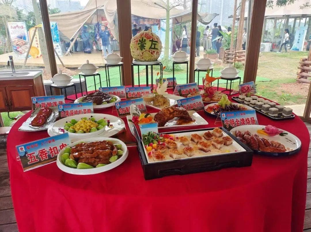 广西崇左：五色鲜香里的边境壮乡喜宴