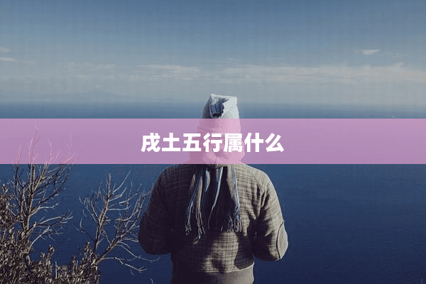 戌土五行属什么