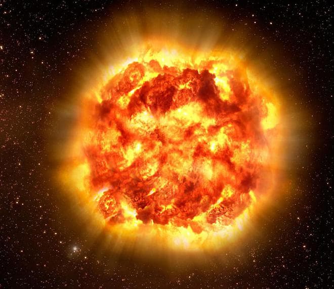 一颗恒星在仙女座消失，被黑洞取代