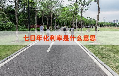 七日年化利率是什么意思？解析与实例带您了解