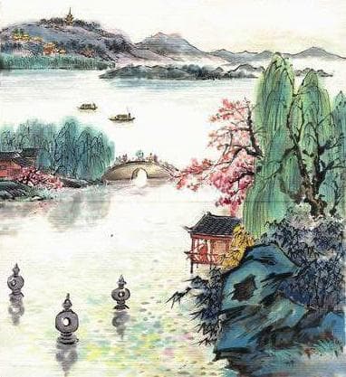 水光潋滟晴方好，山色空濛雨亦奇。全诗意思及赏析