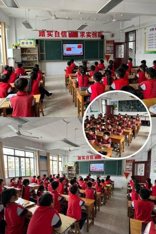 临沂市罗庄区傅庄街道徐林小学举行“喜迎国庆，礼赞祖国”主题活动