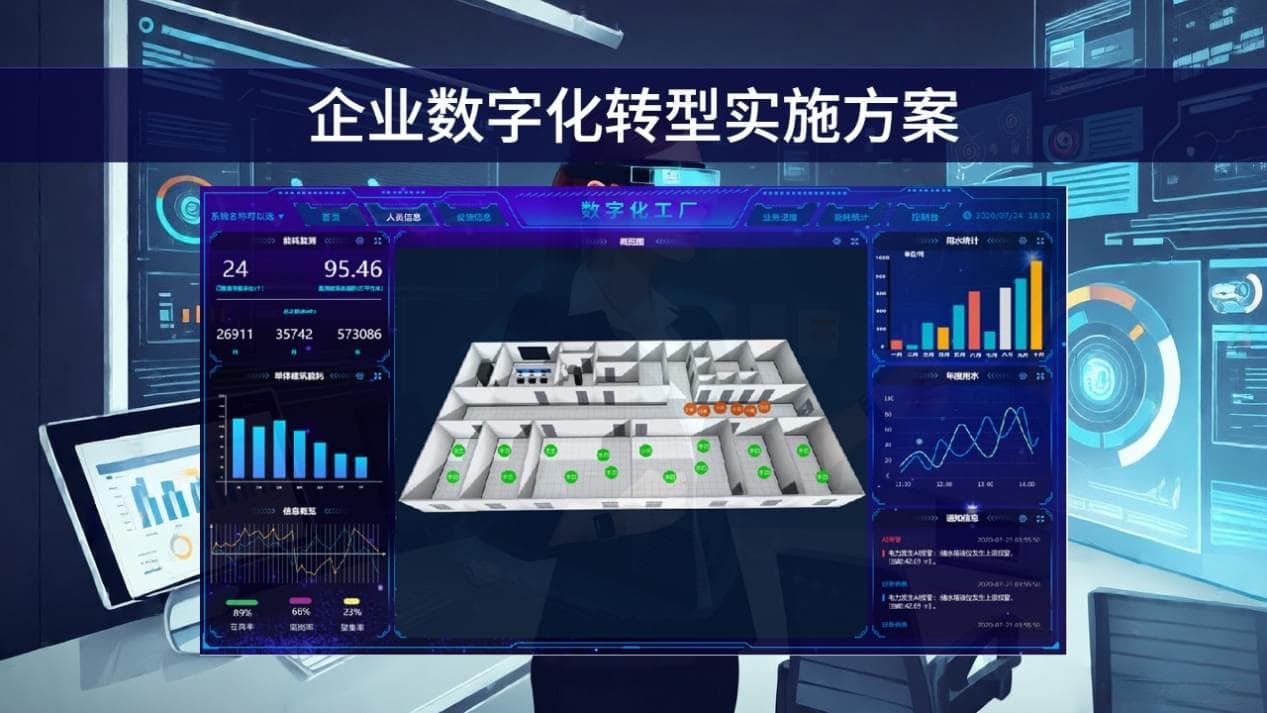 企业数字化转型实施方案，八步改造企业运营模式