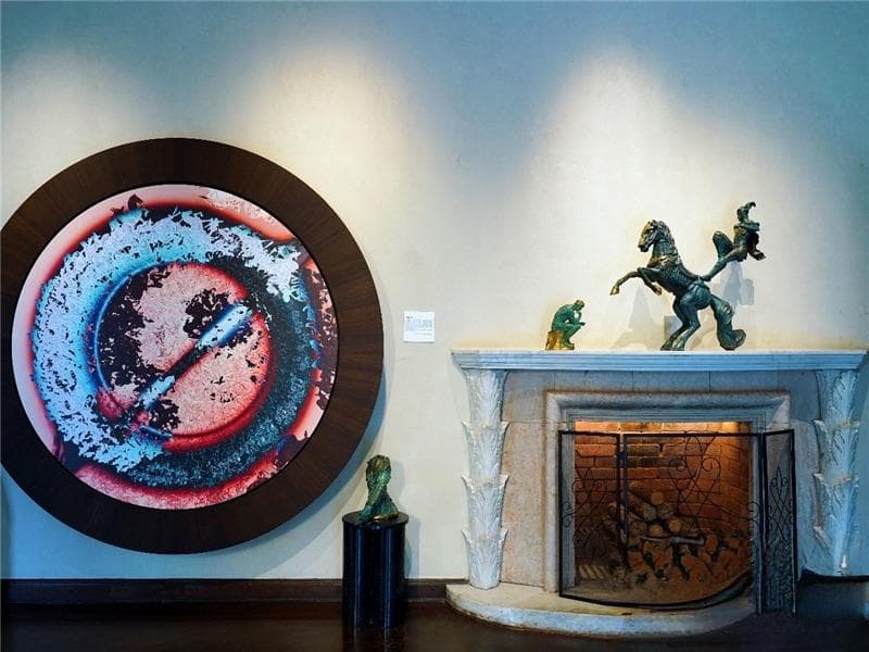 当百年建筑遇上“赛博神兽”，孙科别墅演绎前卫艺术新展