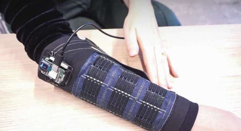 研究员探索能够提供触觉反馈的纺织肌肉袖套，增强AR/VR体验