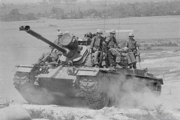 【越战美军主力坦克】M48“巴顿”中型坦克：“血与胆”精神传承