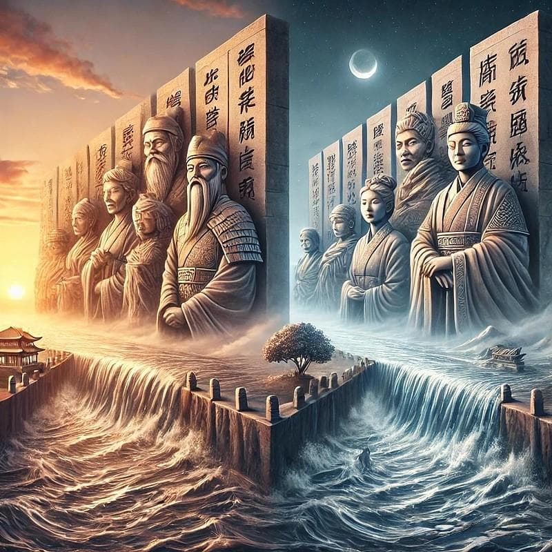 他们的名字将永远刻在历史的洪流中