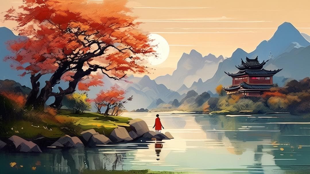 8首风光旖旎的山水古诗词，风景如画，美得让人心醉