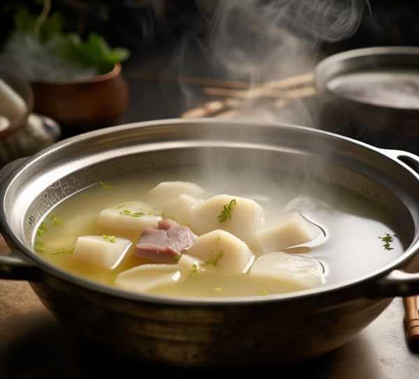 家常养生，山药排骨汤清汤制作指南