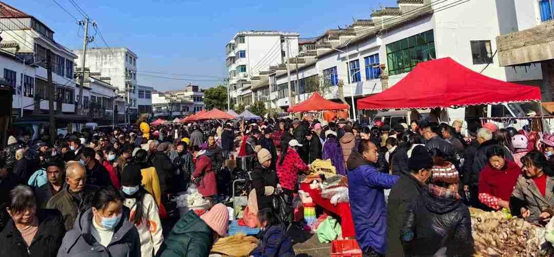 赶集习俗悄然回归，南昌市民感受独特的新年氛围