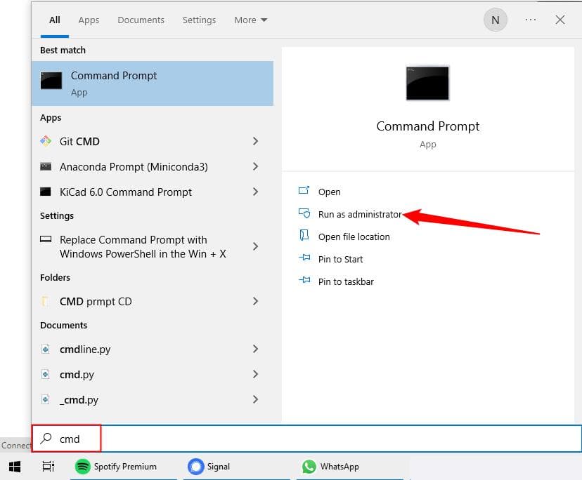 在Windows 10中，如何利用命令提示符删除应用程序