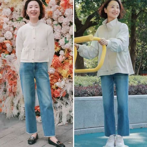 这才是50、60岁女人的优雅装扮：杜绝大妈装，简约显气质