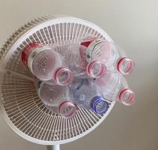 几个塑料瓶，让电风扇“秒变”空调？注意！凉快不一定降温