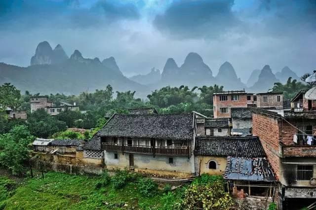 兴坪：背倚20元人民币背景的古镇 ——漓江上一颗璀璨的明珠