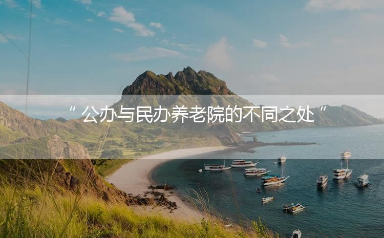 公办与民办养老院的不同之处有哪些？