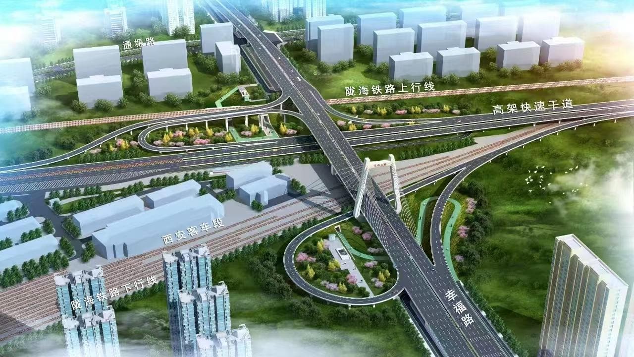 地铁+路网 带动新城区幸福路区域“快”循环