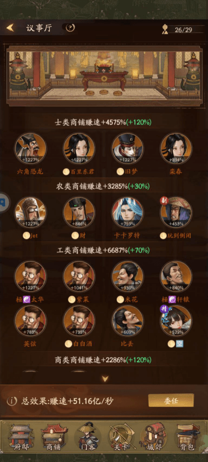 《叫我大掌柜》零氪攻略之如何提升赚速