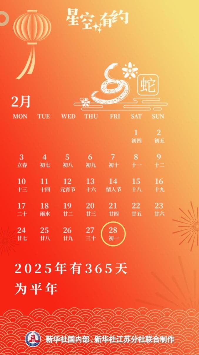 2025年全年384天？公历农历“时差”之谜