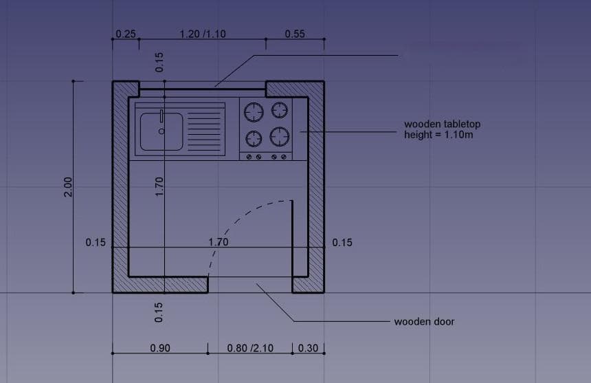FreeCAD Draft工作台使用手册：传统二维制图入门