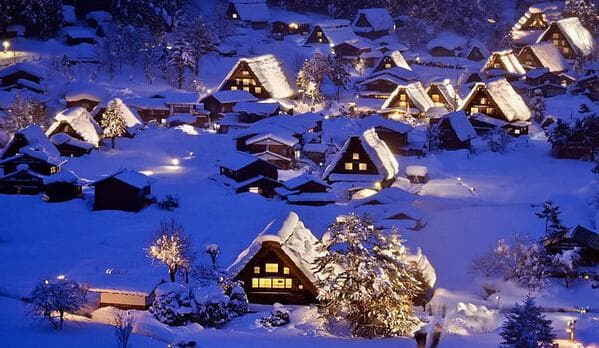 日本最美的地方之一：白川乡