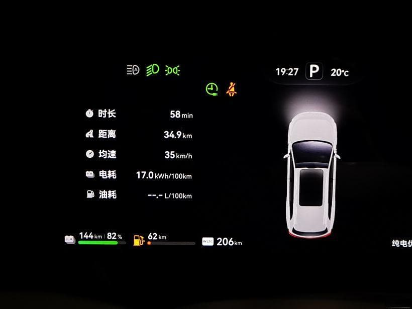 问界M7城市探索与车辆能耗记录分享