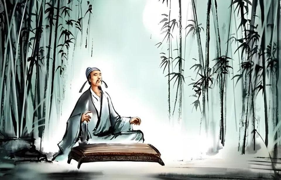 王维最经典的一首六言绝句，短短24字，千年来从未被超越