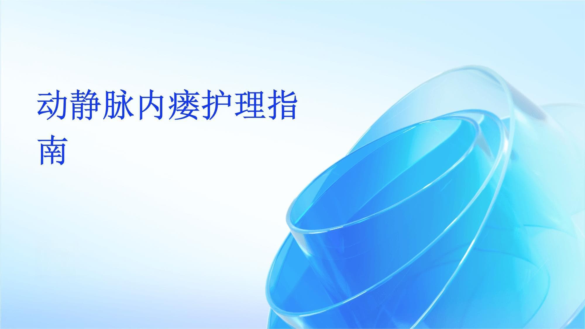 动静脉内瘘护理指南